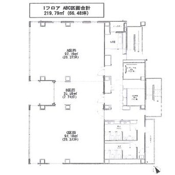 間取図 DENCITYオフィス棟