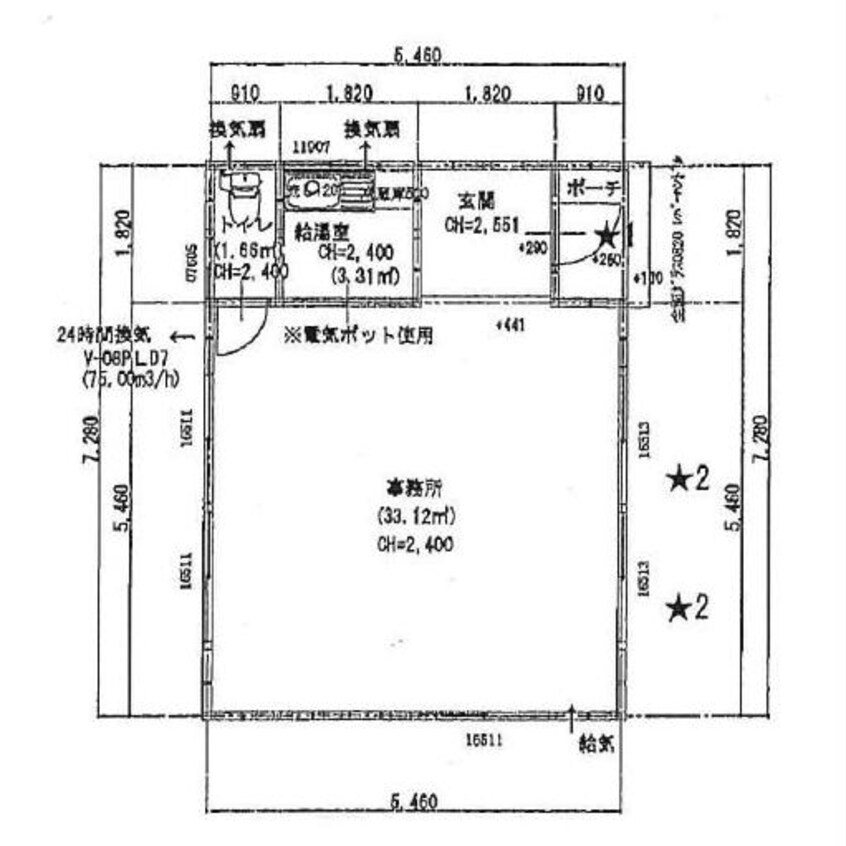 間取図 小垣江駅前事業所