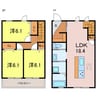 CASITA芳川 3LDKの間取り