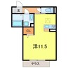 GRAND　D-ROOM上重原 1Rの間取り