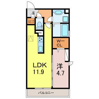 間取図 Grand D-room中山