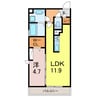 Grand D-room中山 1LDKの間取り