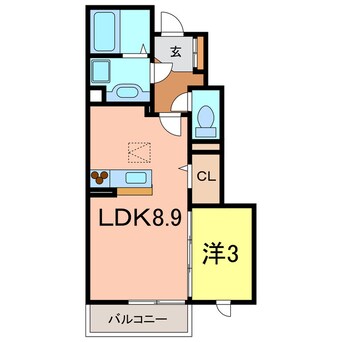 間取図 モン・シエール