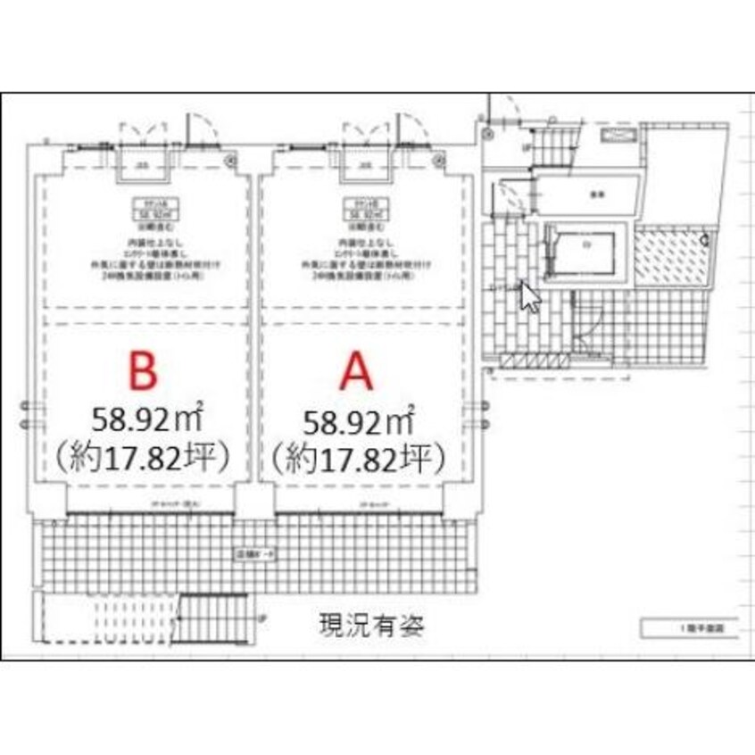 間取図 エヌコート店舗