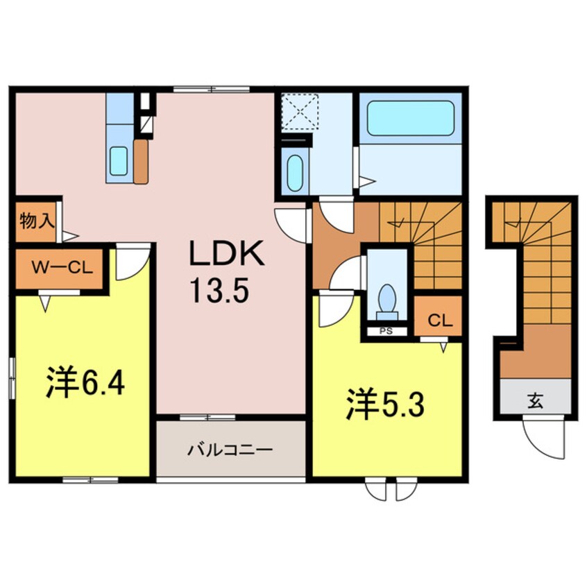 間取図 ルミエール 39