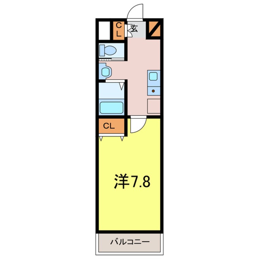 間取図 Kビル横山