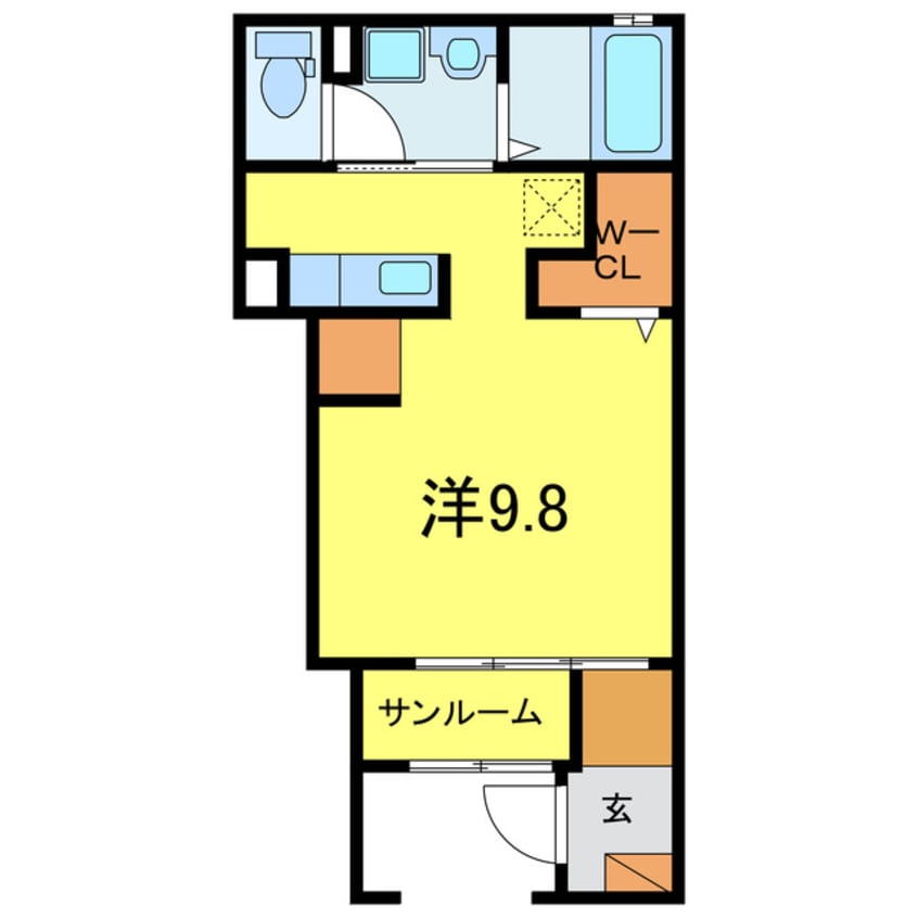 間取図 サンライズ24