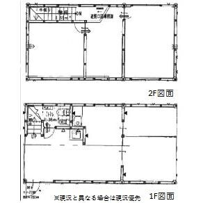 間取り図 今川町元川貸店舗