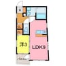 SELENITE刈谷 1LDKの間取り