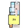 ルミエーテ 1Kの間取り
