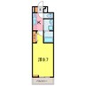 ハイドリームⅢ 1Kの間取り