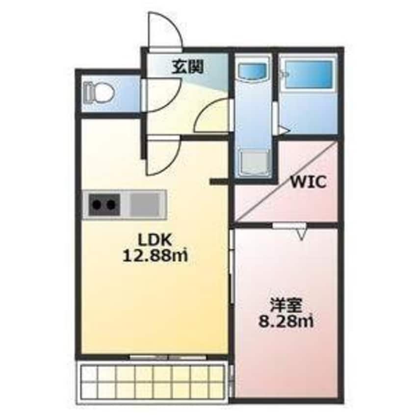 間取図 スマイルアパート相生