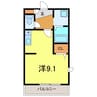 J・precious 1Rの間取り