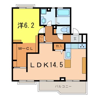 間取図 エル　ブルック