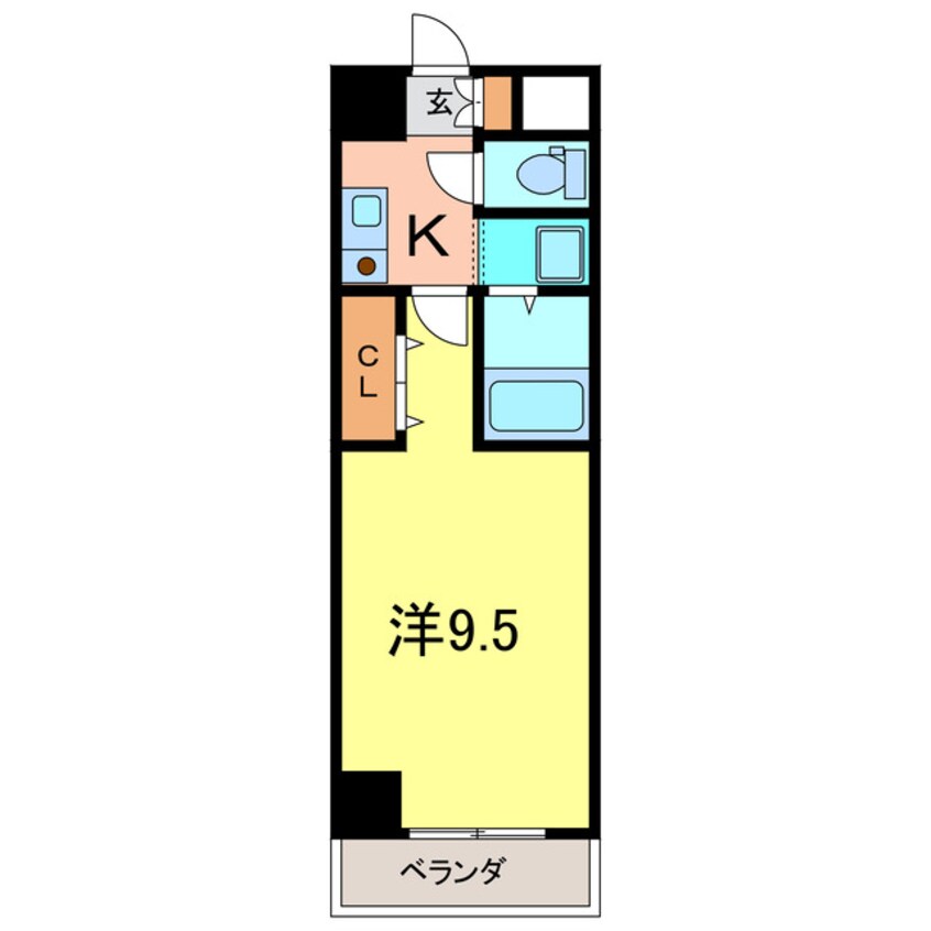 間取図 ＰＲＯＵＤＩＡ岡崎