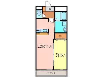 間取図 アネックス橋目