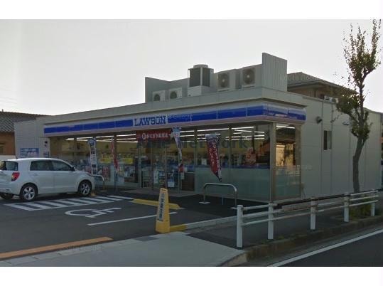 ローソン刈谷半城土中町店(コンビニ)まで431m エルメゾン　B