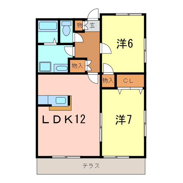 間取り図 Ｋ・Ｒ・Ｔ