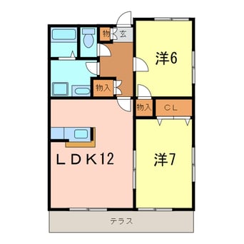 間取図 Ｋ・Ｒ・Ｔ