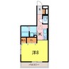 Ｍild 1Kの間取り