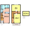 セプテット 2DKの間取り