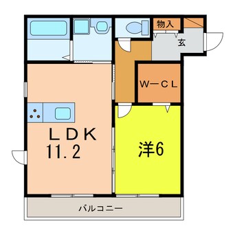 間取図 コンフォーティア