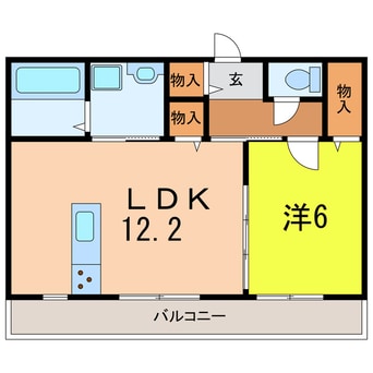 間取図 コンフォーティア