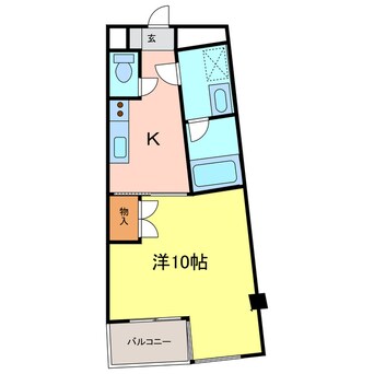 間取図 カーサヨサミ