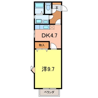 間取図 ブライトカメリア