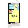 ビラ三秀神明 1Rの間取り