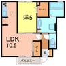 セ・ラヴィ 1LDKの間取り