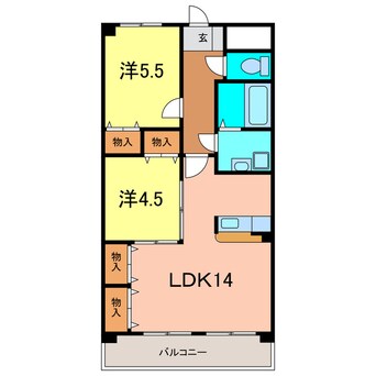 間取図 ユア・ステージ神明