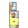 サピ―Ⅶ 1Kの間取り