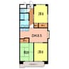 ＳＯＬＥ善明 3DKの間取り