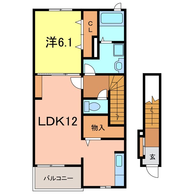 間取り図 フォルティッシモB