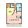 ガーデンコート　HISOKO 1LDKの間取り
