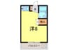 サンライズ48 1Rの間取り