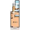 エアリー 1Rの間取り