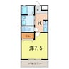 ＴＩＥＲＲＡ安城 1Kの間取り