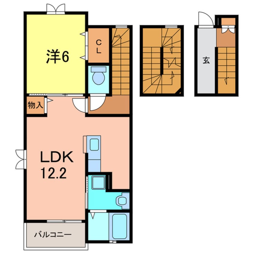 間取図 クリサンセマム