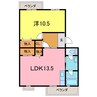 メゾン酒井Ｂ 1LDKの間取り