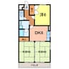 マンション豊泉 3DKの間取り