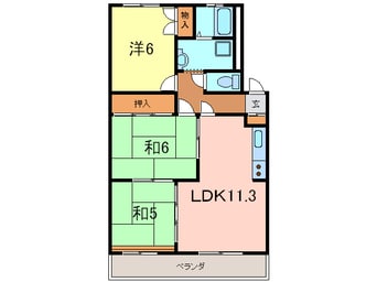間取図 ワンスリーマンション