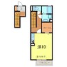 ヴィラ小山Ｂ 1Rの間取り