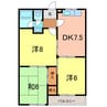 ファインA 3DKの間取り