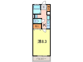 間取図 レークハヤⅢ