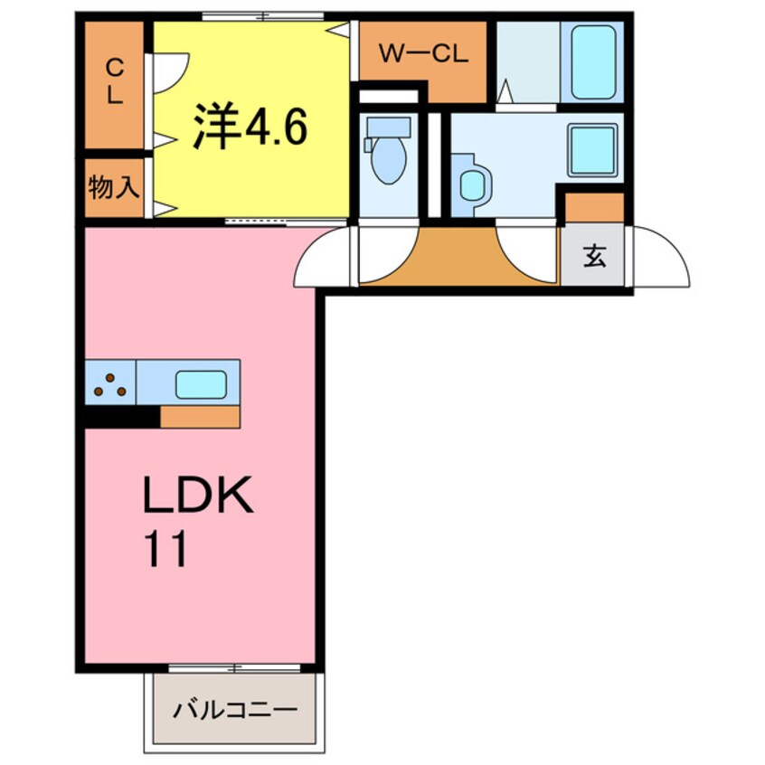 間取図 ティアレ