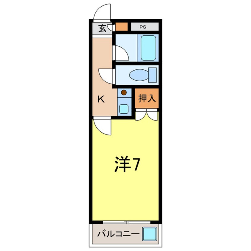 間取図 テルミーヌ・シャンブル