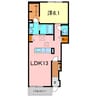 グレートハイツロイヤルⅥ 1LDKの間取り