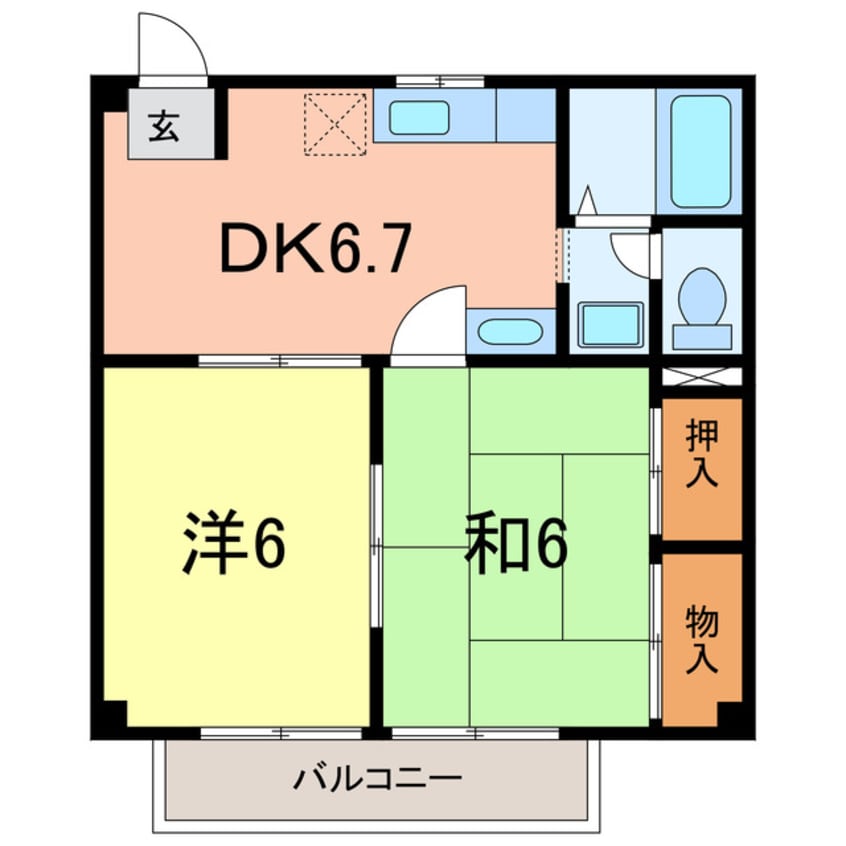 間取図 サンライズ